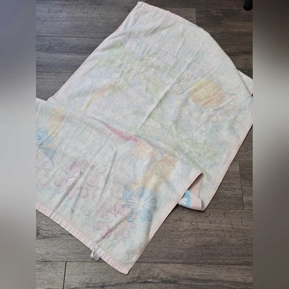 Katy Keen Vintage Beach Towel 100% Cotton Pool Beach Vacation Bath Towel
